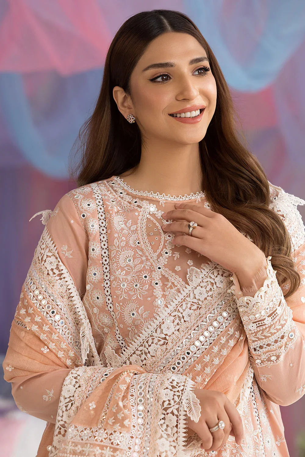 Sobia Nazir | Luxury Lawn 25 | 9B - Aqsa Fabrics