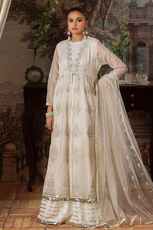 Declare | Le Fleur Luxury Pret | Cotton Net Suit LFP1104 - Aqsa Fabrics