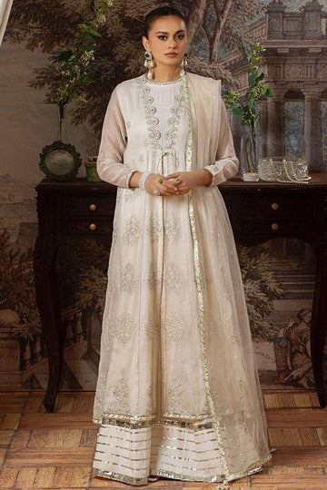 Declare | Le Fleur Luxury Pret | Cotton Net Suit LFP1104 - Aqsa Fabrics