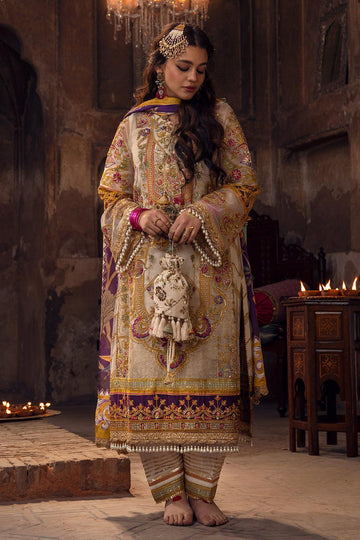 Declare | Mireya Luxury Festive | MASL-E-BARQ LFU-07 - Aqsa Fabrics