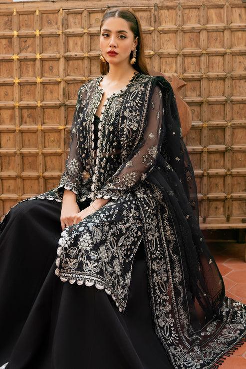 Declare | Mireya Luxury Festive | SABLE LFU-0016A - Aqsa Fabrics