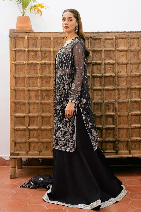 Declare | Mireya Luxury Festive | SABLE LFU-0016A - Aqsa Fabrics