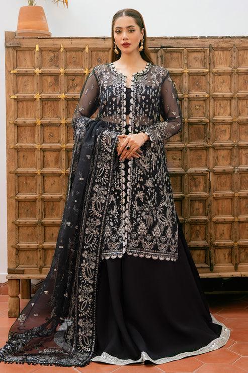 Declare | Mireya Luxury Festive | SABLE LFU-0016A - Aqsa Fabrics