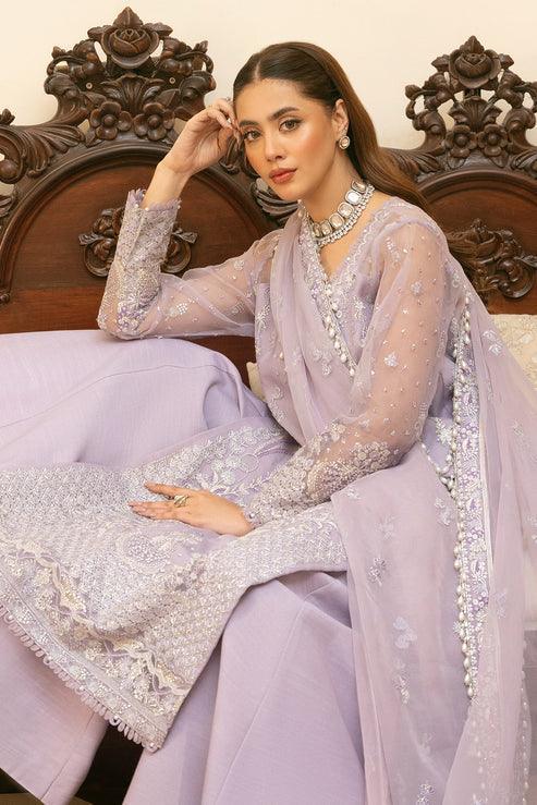 Declare | Mireya Luxury Festive | Freesia LFU-0019 - Aqsa Fabrics