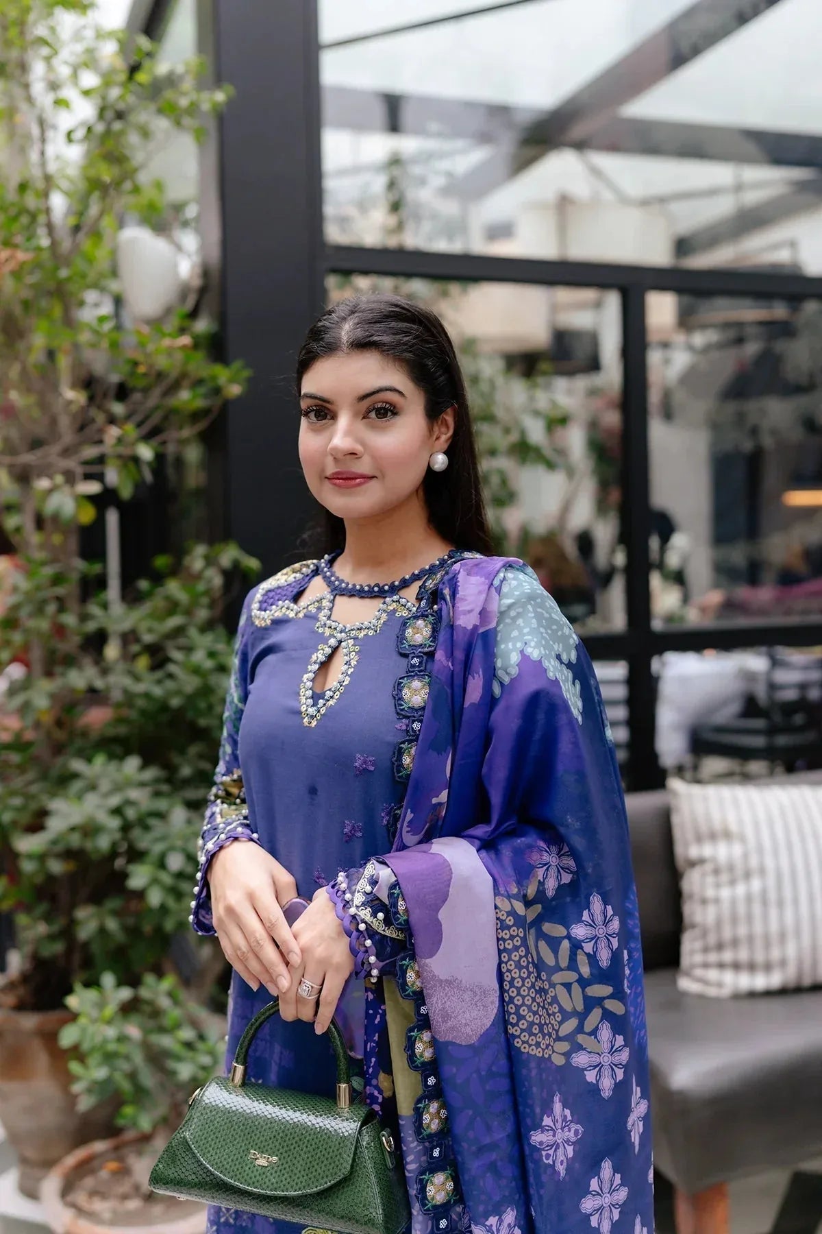 Afrozeh | Luxury Embroidered & Printed Lawn | Lumora - Aqsa Fabrics