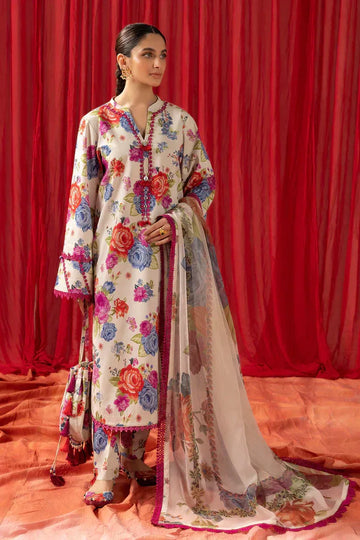 Alizeh | Sheen Lawn Prints 24 | LUNA ROSE - Aqsa Fabrics