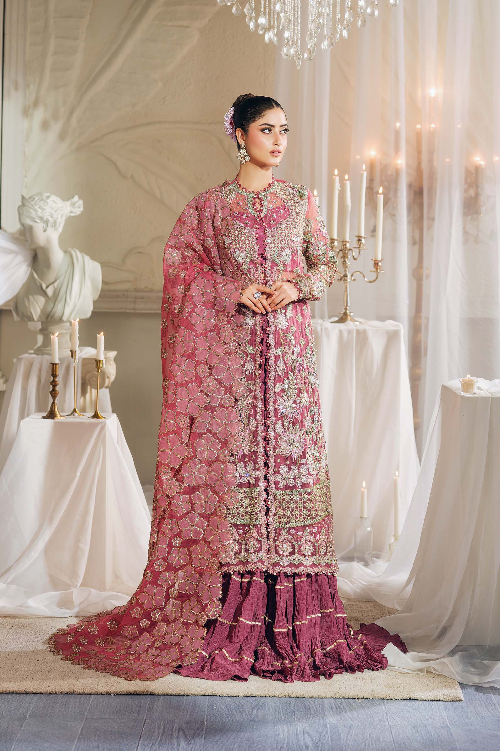 Maryam Hussain | Wedding Collection 25 | Seerat - Aqsa Fabrics