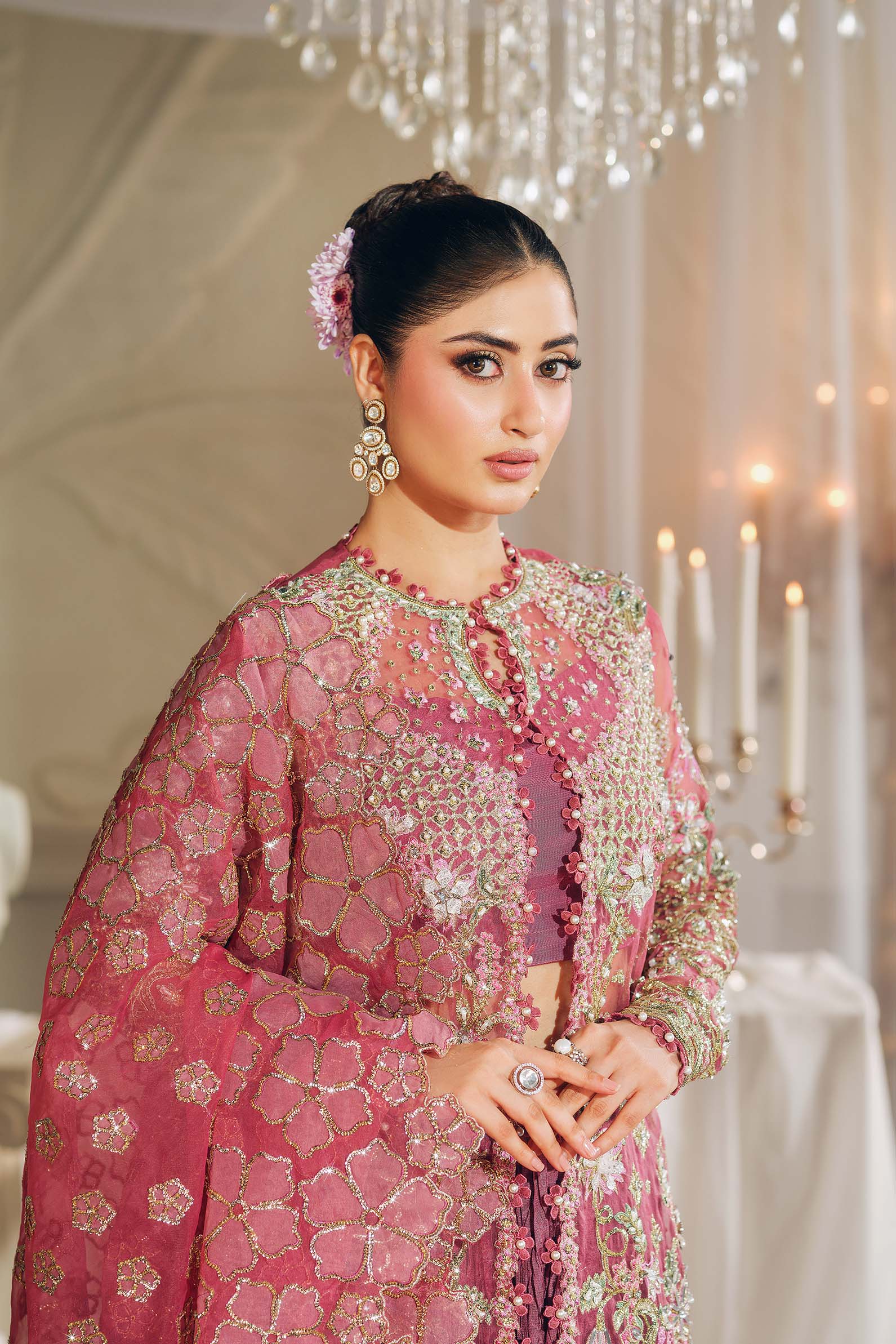 Maryam Hussain | Wedding Collection 25 | Seerat - Aqsa Fabrics