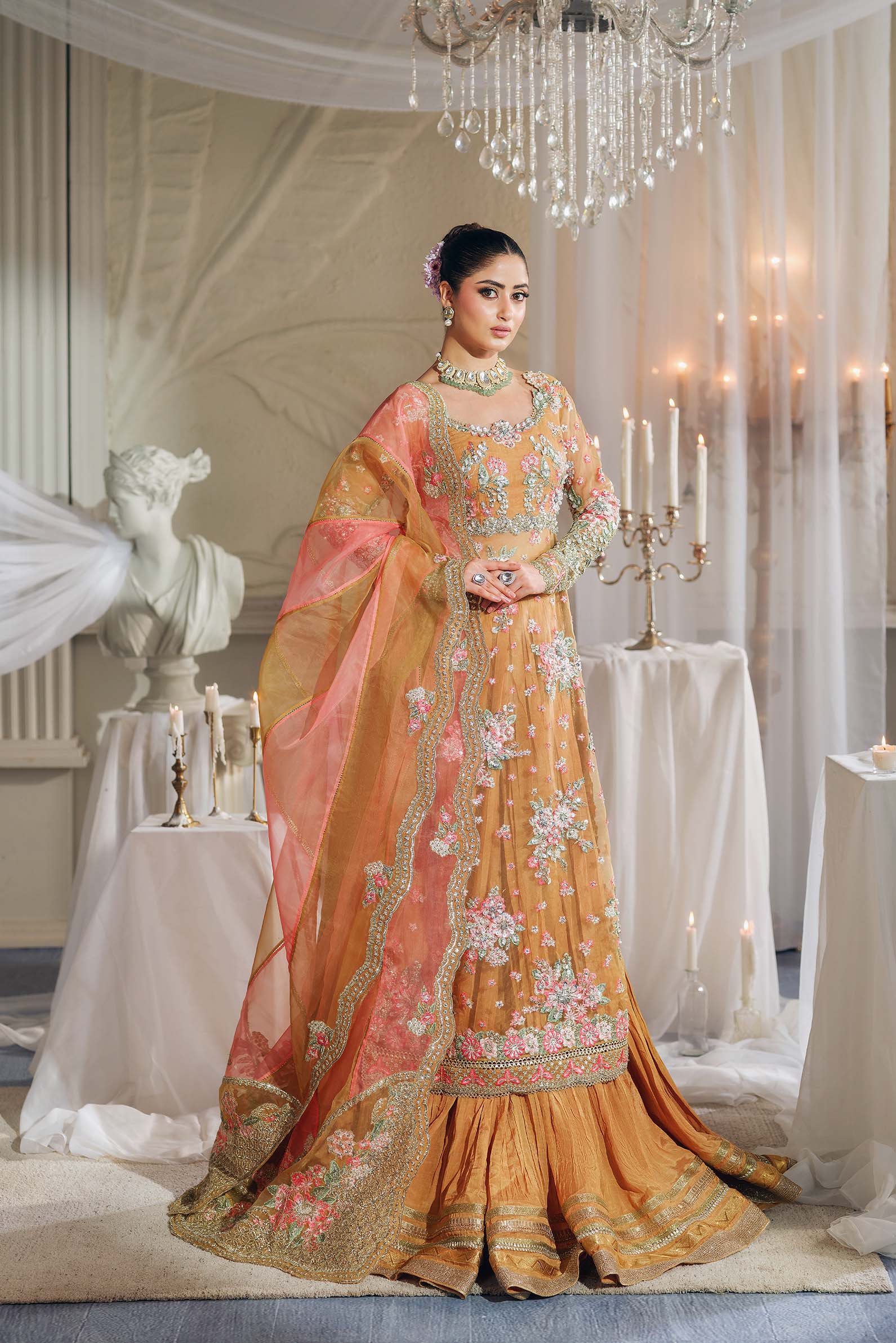 Maryam Hussain | Wedding Collection 25 | Kayser - Aqsa Fabrics