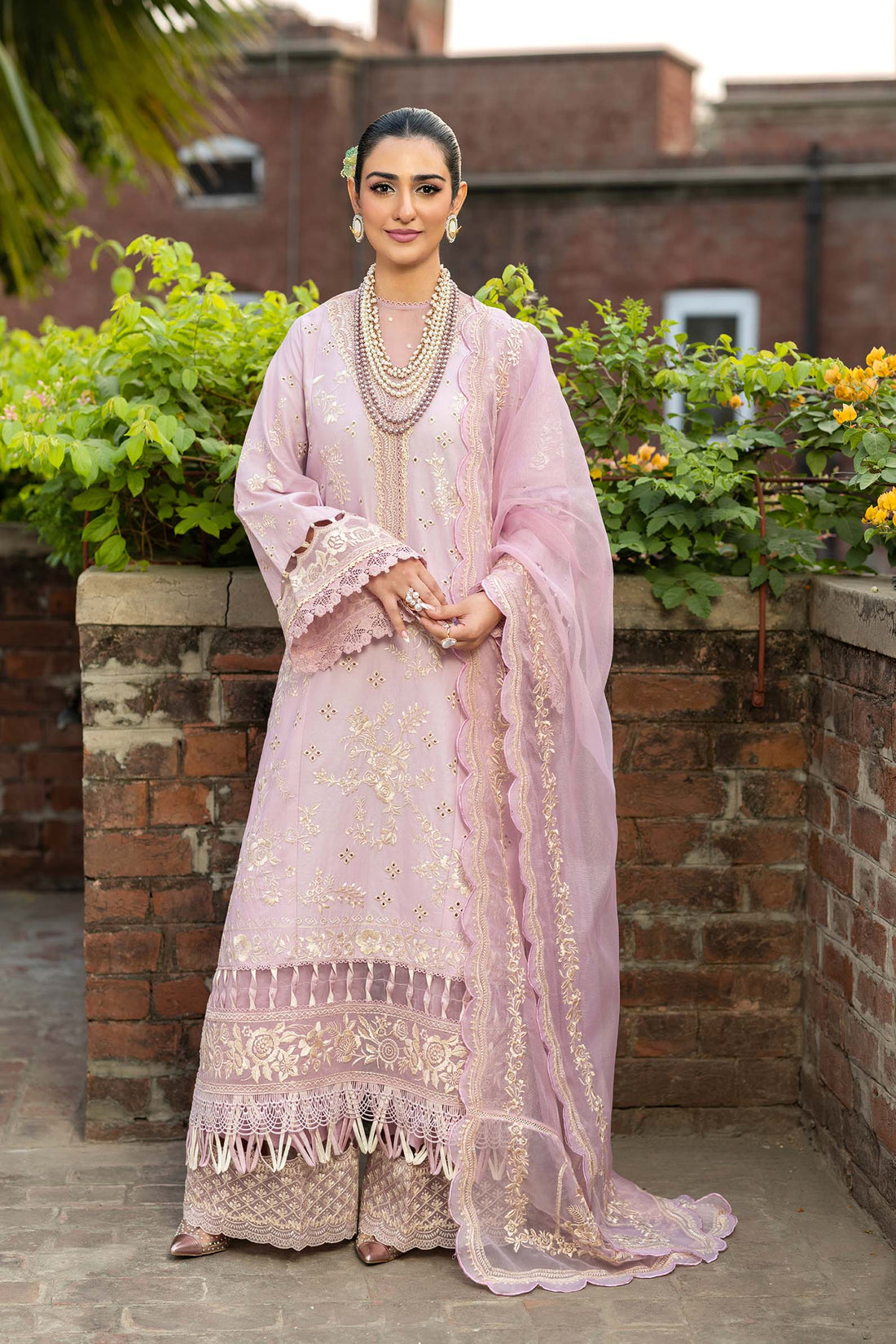 Maryam Hussain | Luxury Lawn 25 | Samar - Aqsa Fabrics