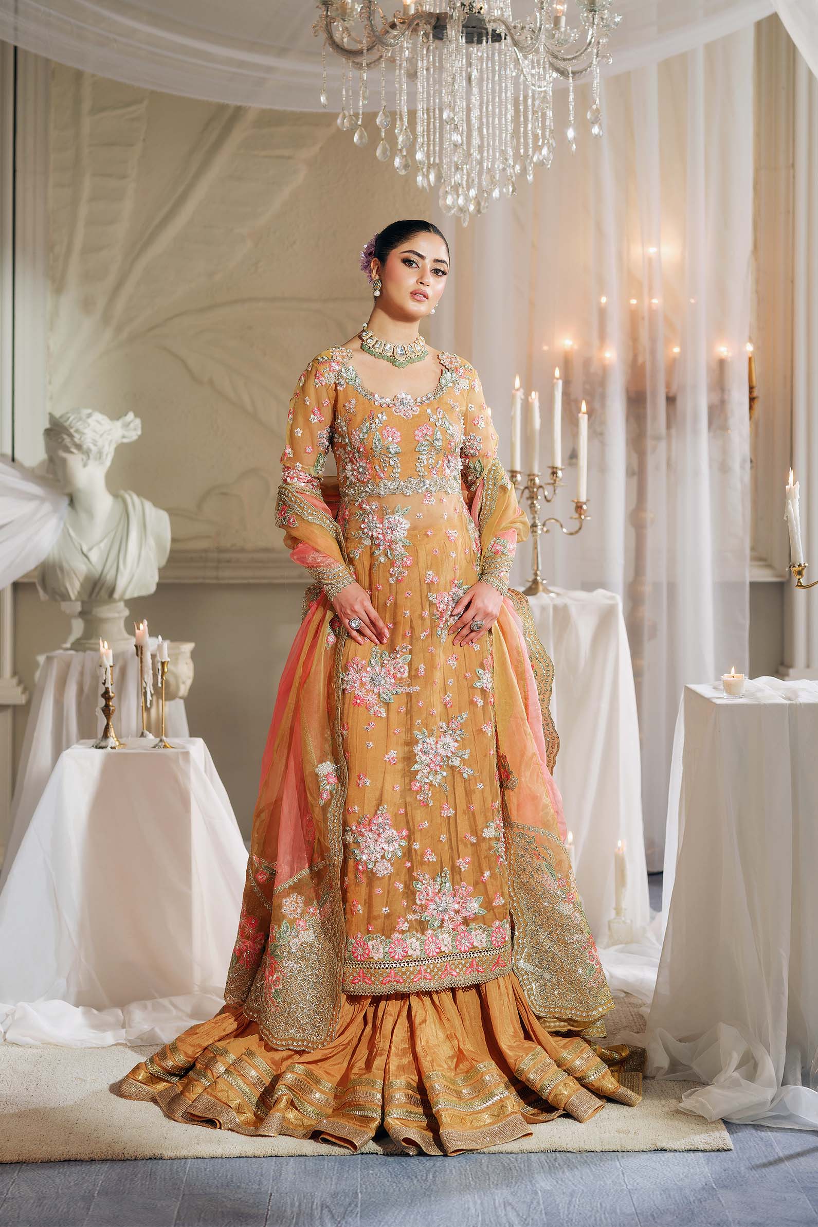 Maryam Hussain | Wedding Collection 25 | Kayser - Aqsa Fabrics