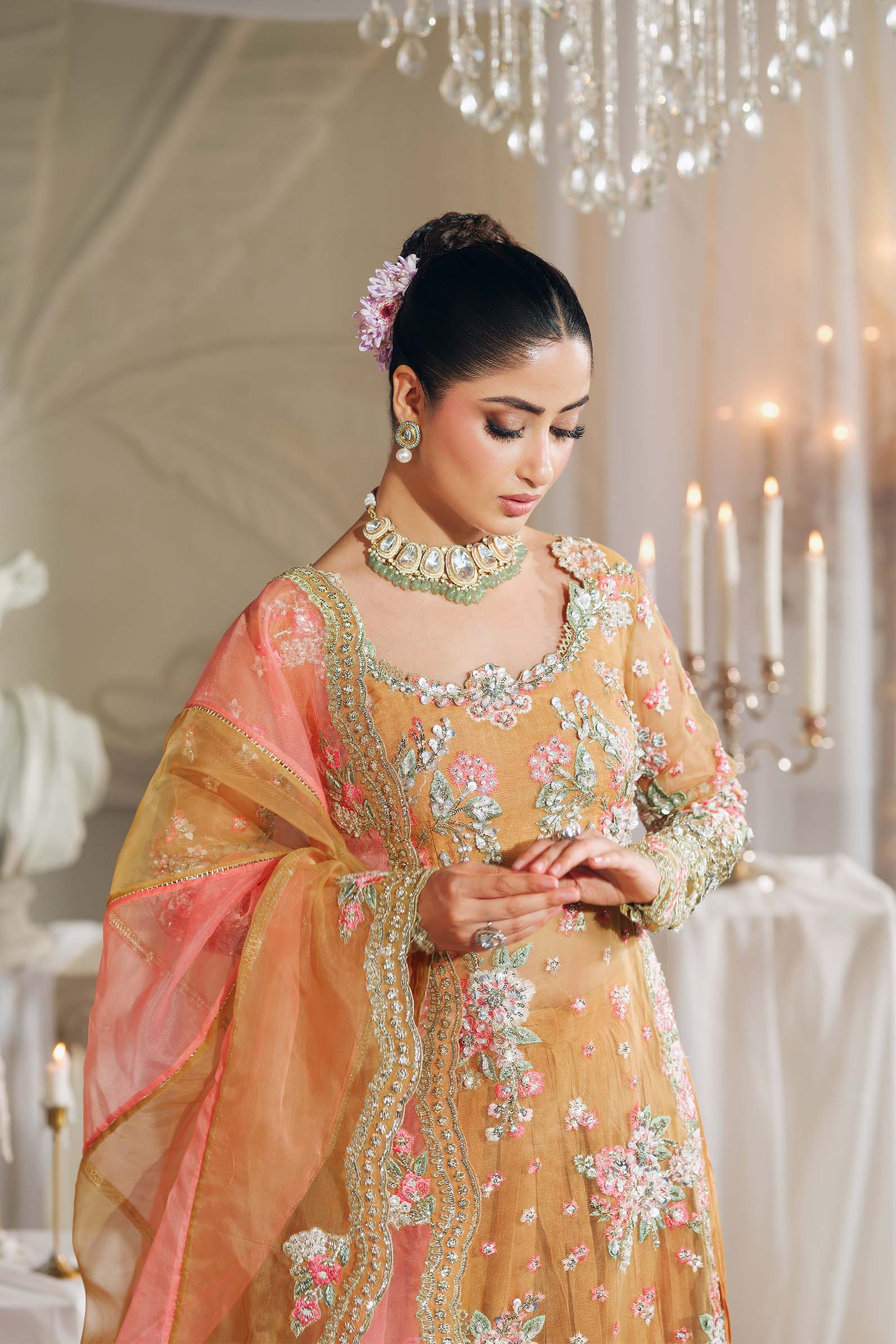 Maryam Hussain | Wedding Collection 25 | Kayser - Aqsa Fabrics
