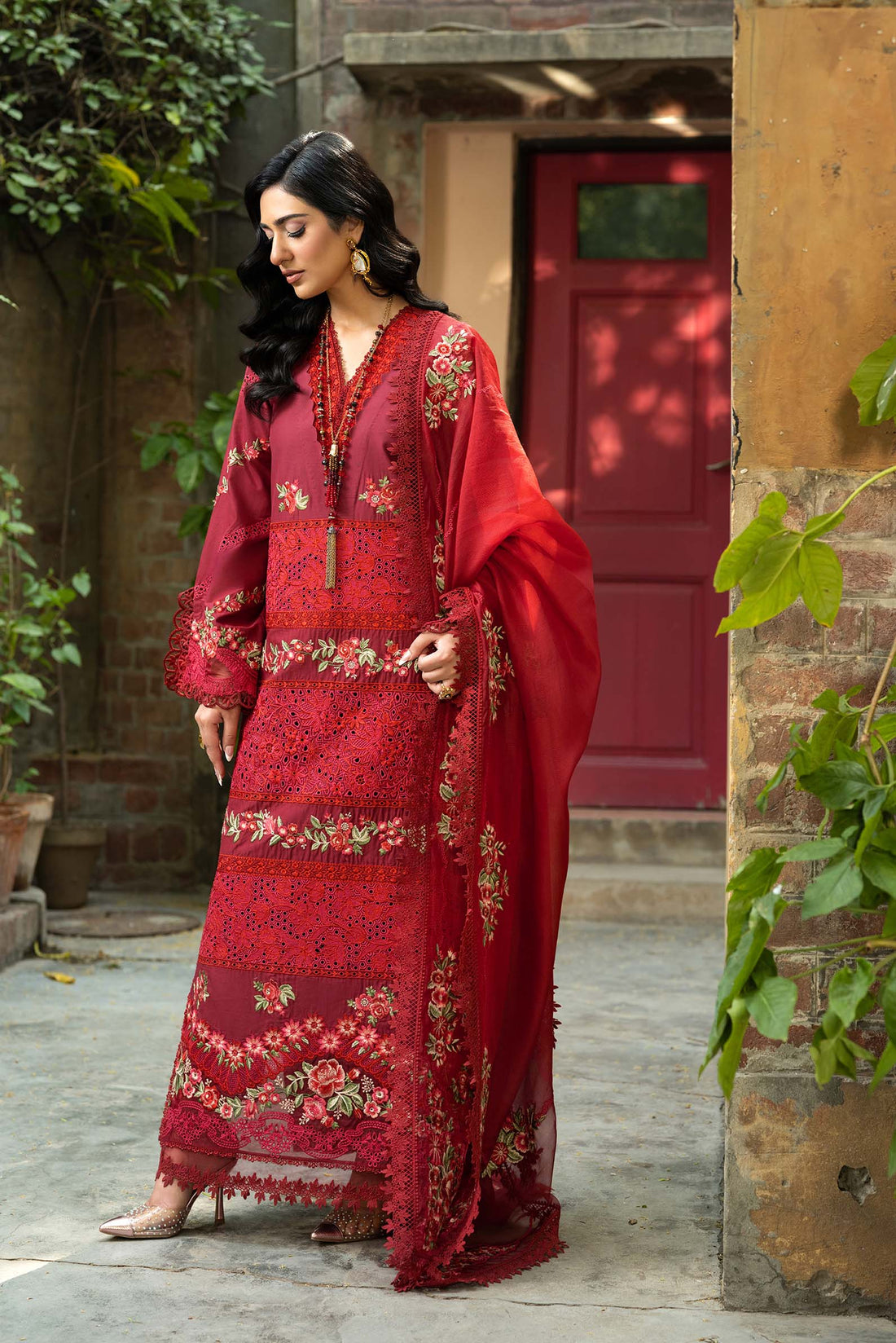 Maryam Hussain | Luxury Lawn 25 | Amal - Aqsa Fabrics