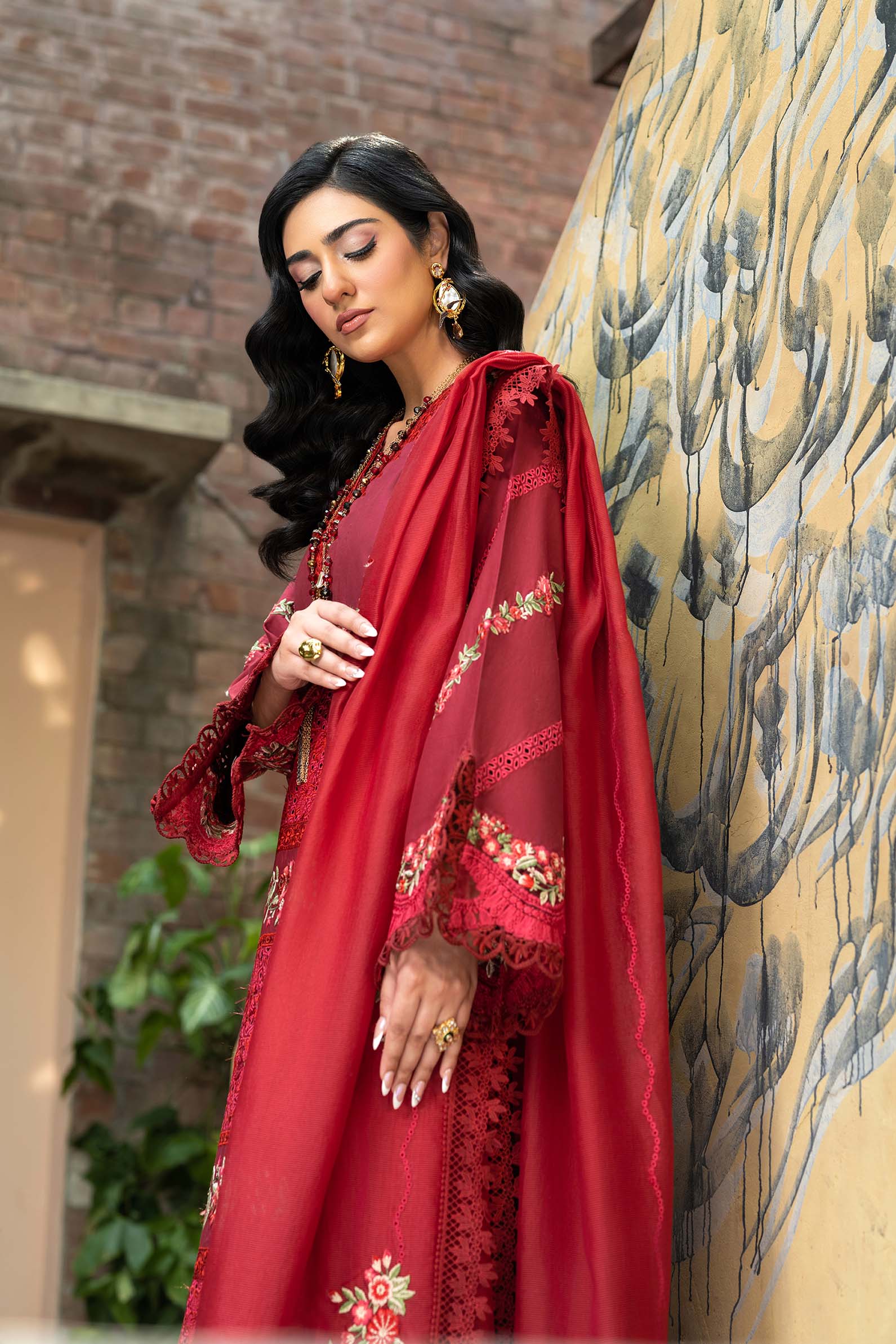 Maryam Hussain | Luxury Lawn 25 | Amal - Aqsa Fabrics