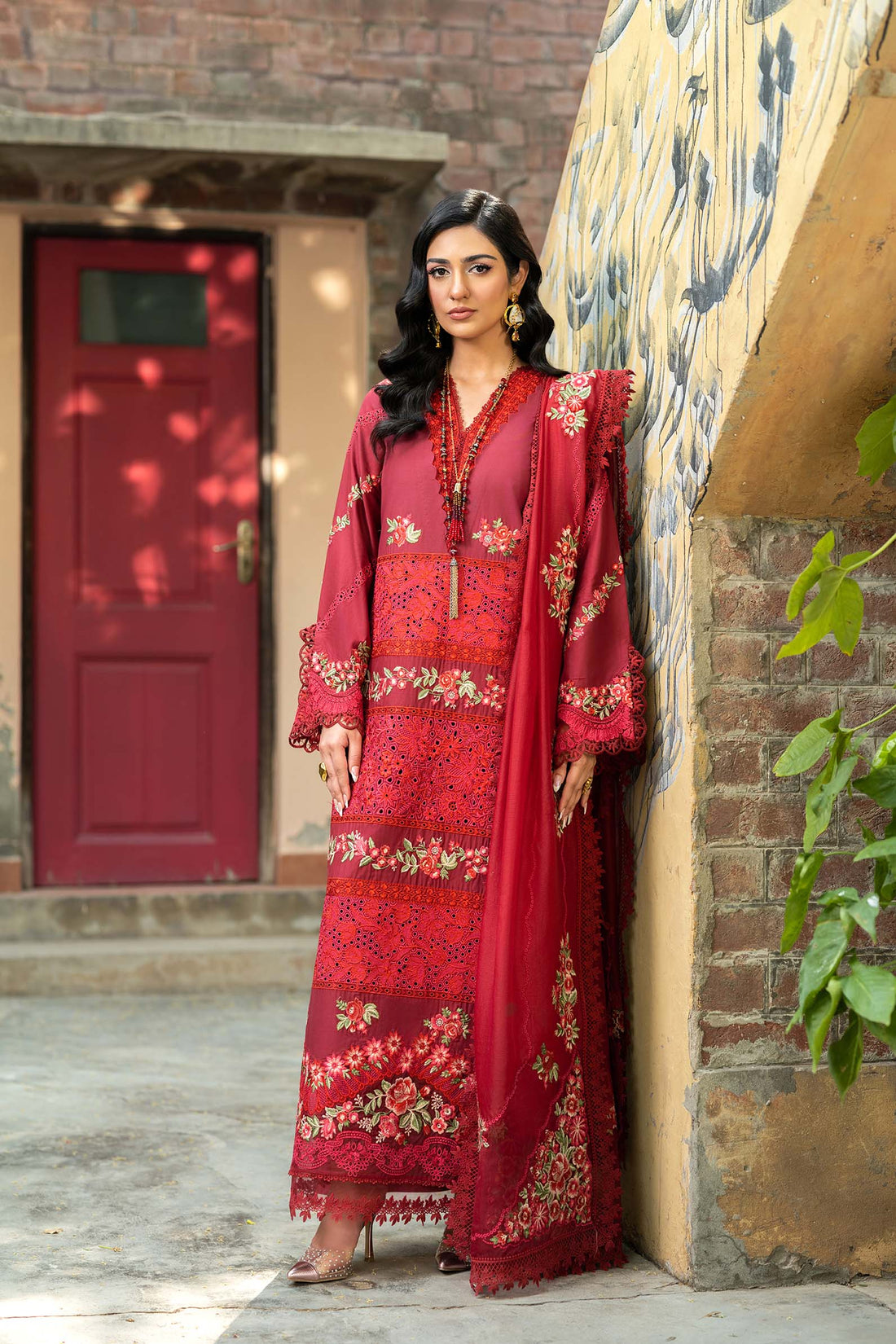 Maryam Hussain | Luxury Lawn 25 | Amal - Aqsa Fabrics