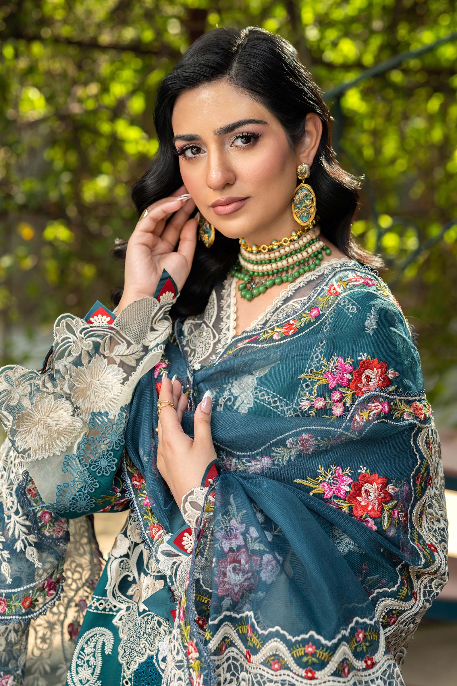 Maryam Hussain | Luxury Lawn 25 | Neelum - Aqsa Fabrics