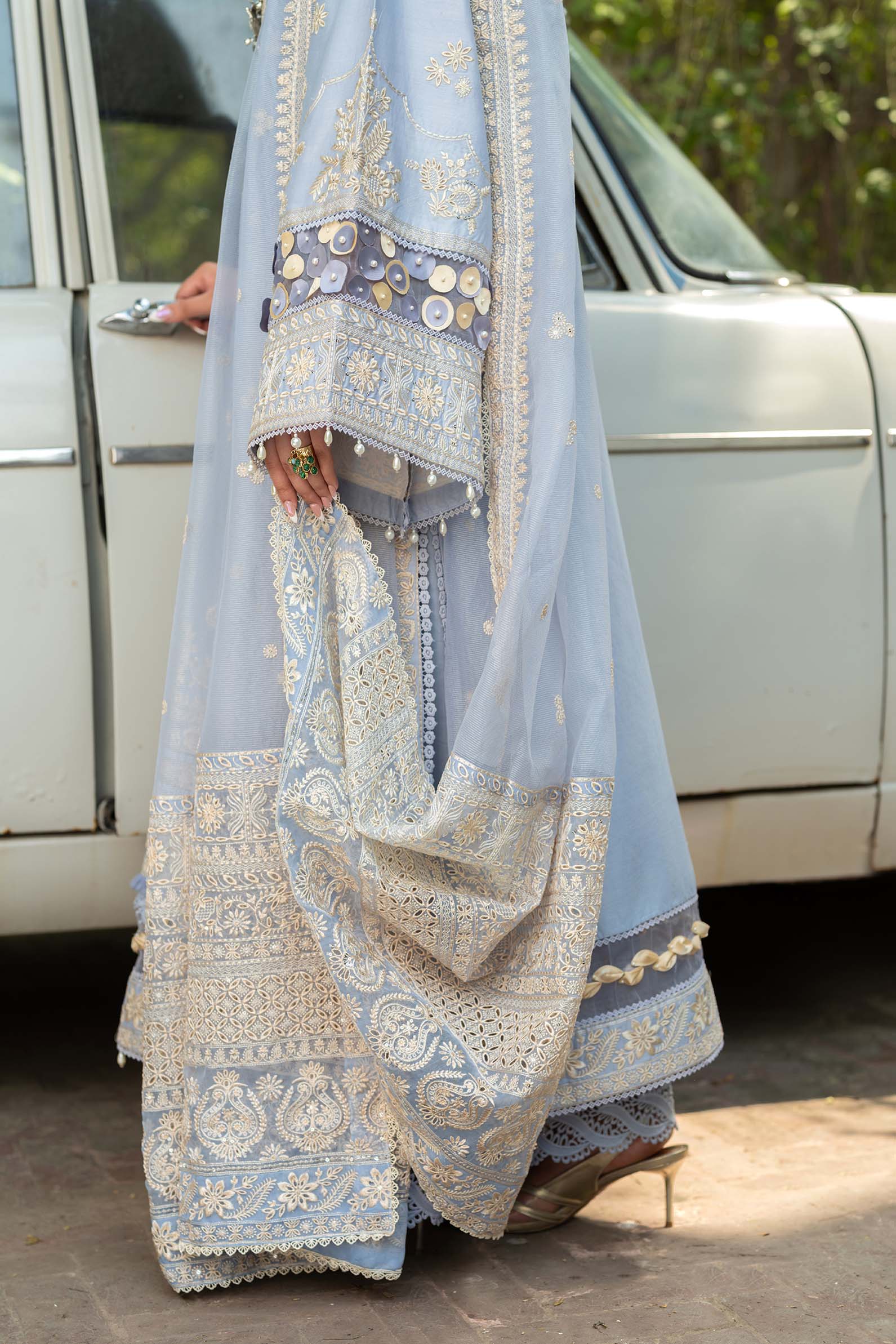Maryam Hussain | Luxury Lawn 25 | Badal - Aqsa Fabrics