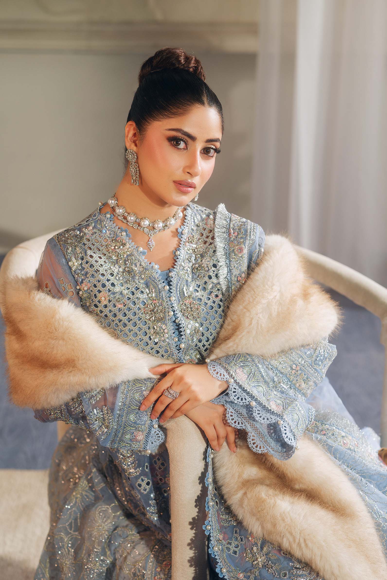 Maryam Hussain | Wedding Collection 25 | Zuri - Aqsa Fabrics