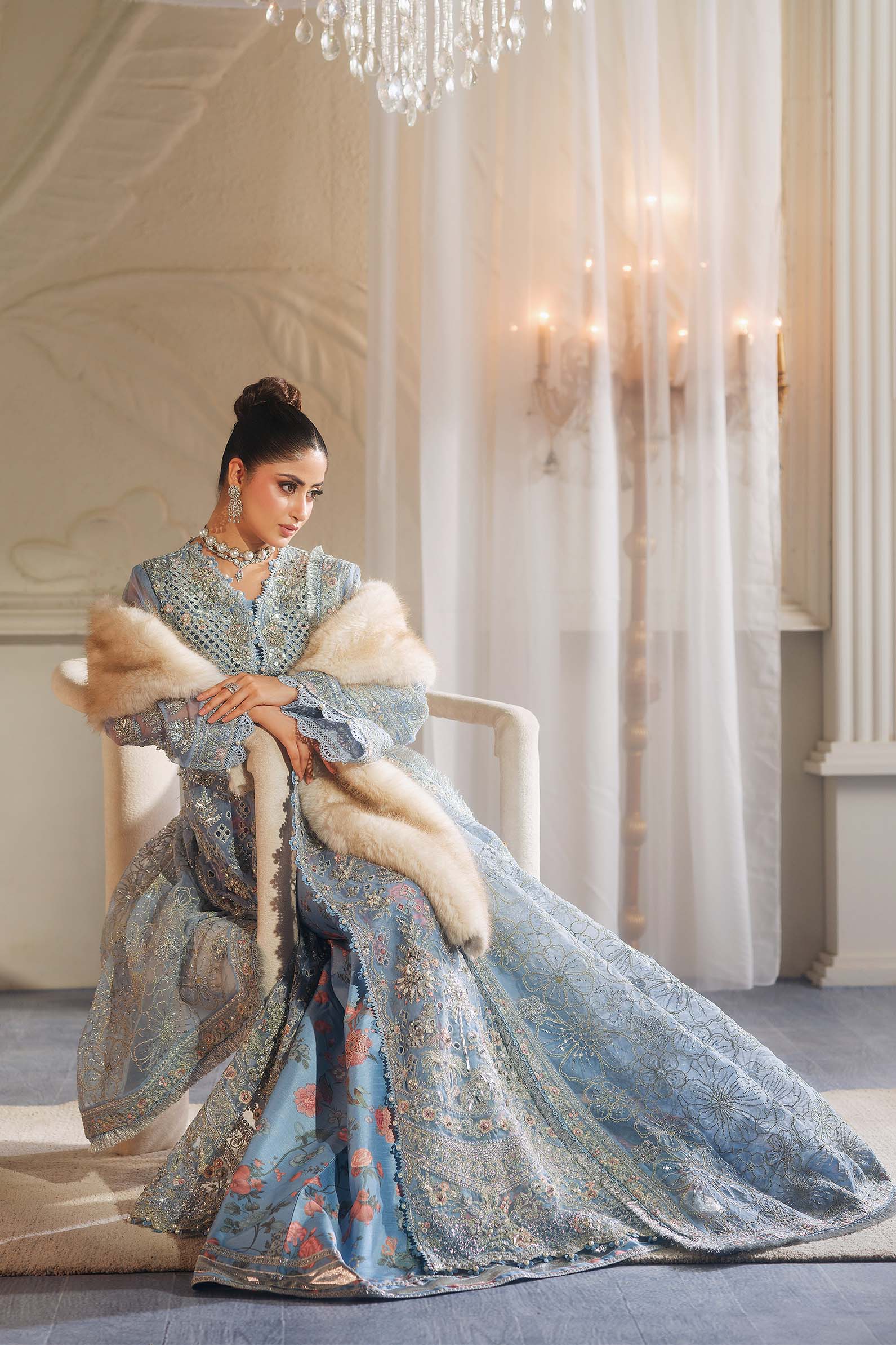 Maryam Hussain | Wedding Collection 25 | Zuri - Aqsa Fabrics