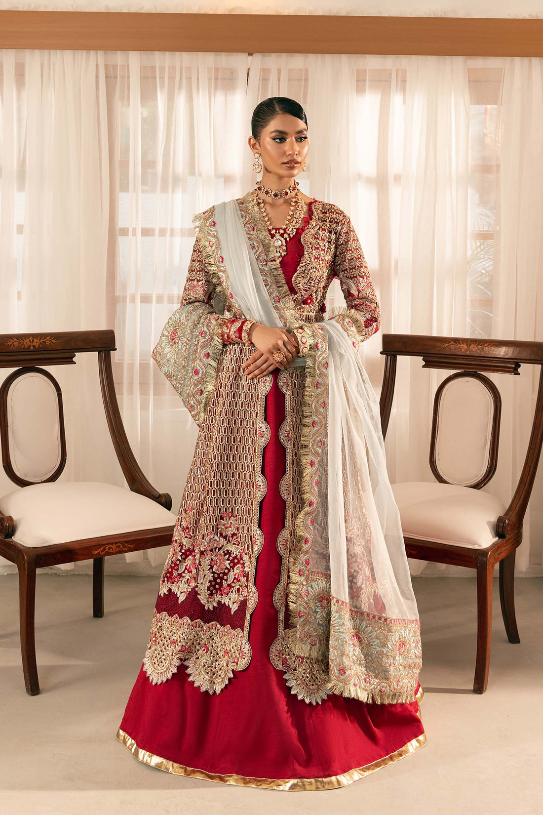 Maryam Hussain | Marwa Luxury Formals 24 | Raag - Aqsa Fabrics