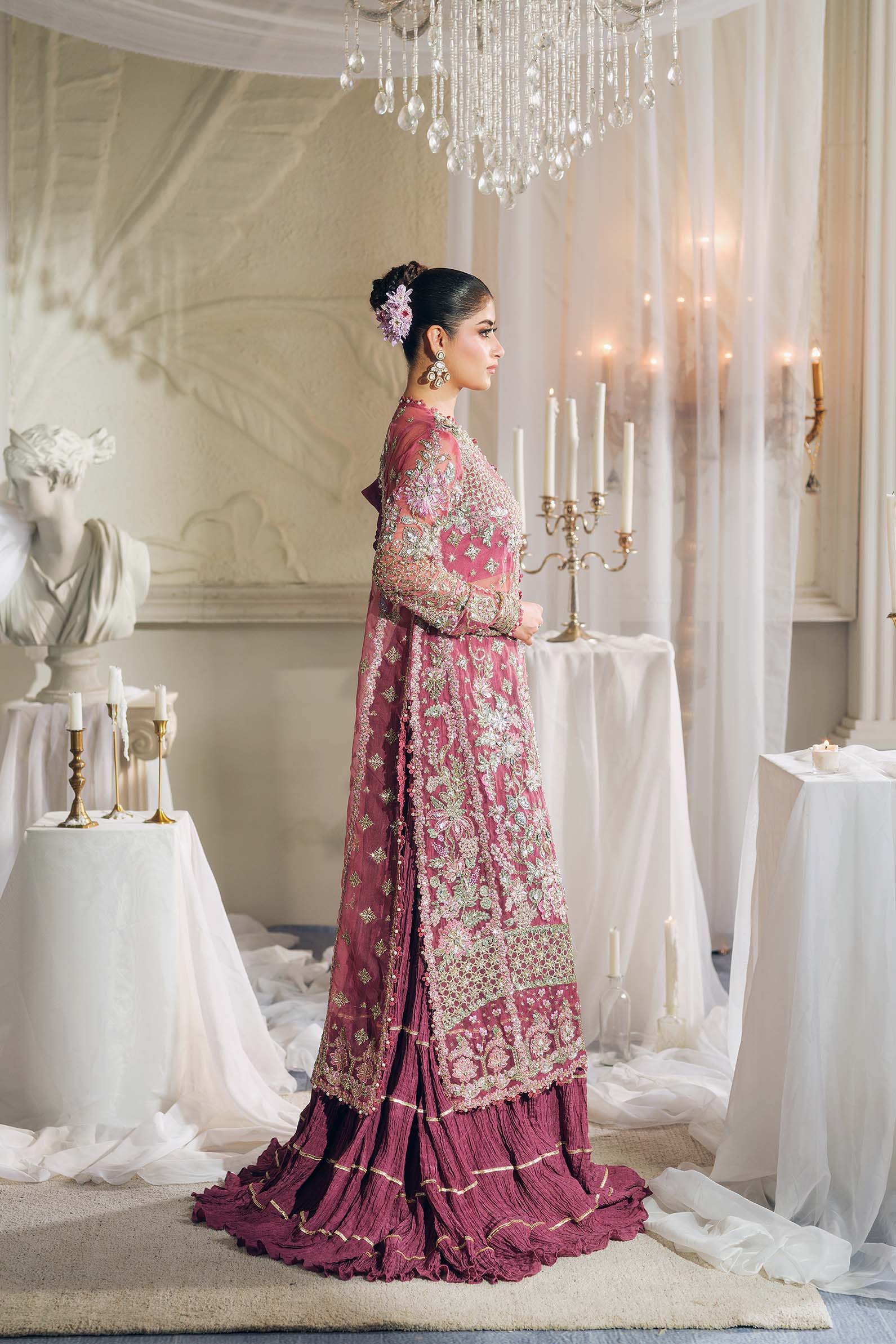Maryam Hussain | Wedding Collection 25 | Seerat - Aqsa Fabrics