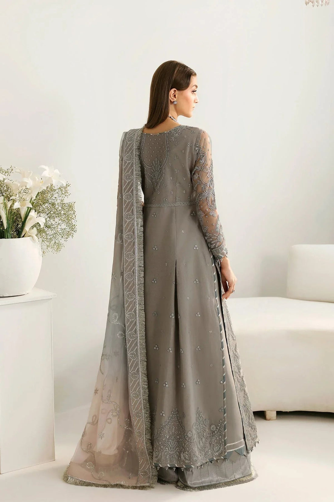 Alizeh | La Ruha Wedding Formals | AF-CH-2179-Lisya - Aqsa Fabrics