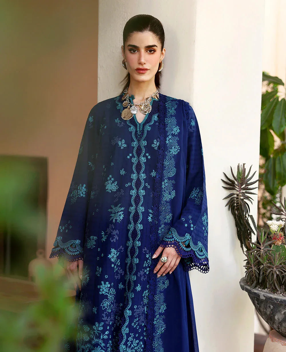 Republic Womenswear | Embroidered Pret | M-156 - Aqsa Fabrics
