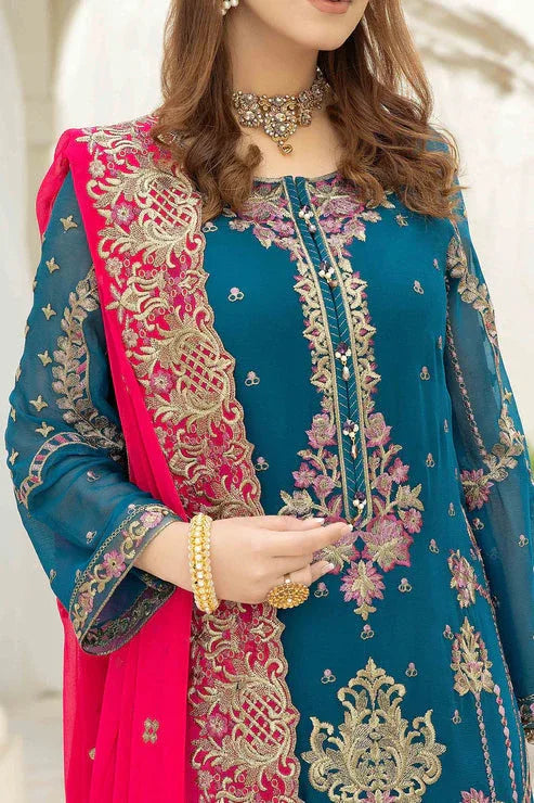 Imrozia Premium | Esta Bonita | M-17 Veridian Jade - Aqsa Fabrics
