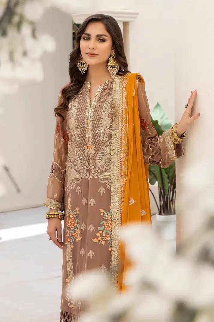 Imrozia Premium | Naqsh Formals 23 | M-53 Eleonora - Aqsa Fabrics