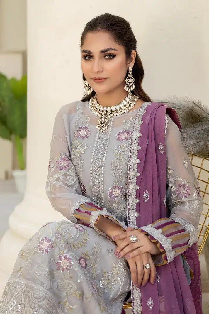 Imrozia Premium | Naqsh Formals 23 | M-57 Ivy - Aqsa Fabrics
