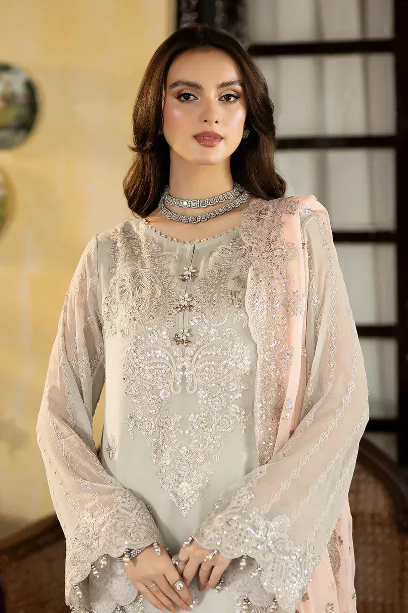 Imrozia Premium | Enliven Formals Collection | M-63 Gabriella - Aqsa Fabrics
