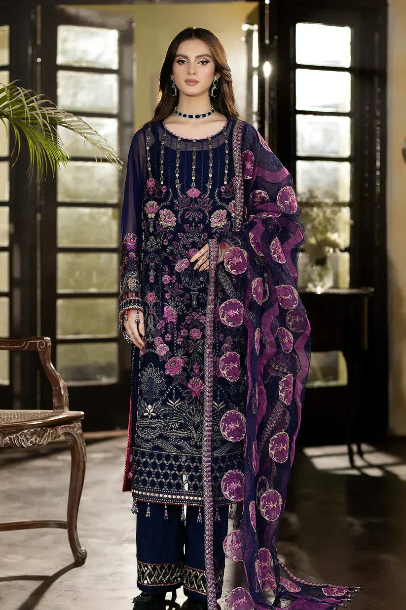 Imrozia Premium | Enliven Formals Collection | M-64 Juana - Aqsa Fabrics