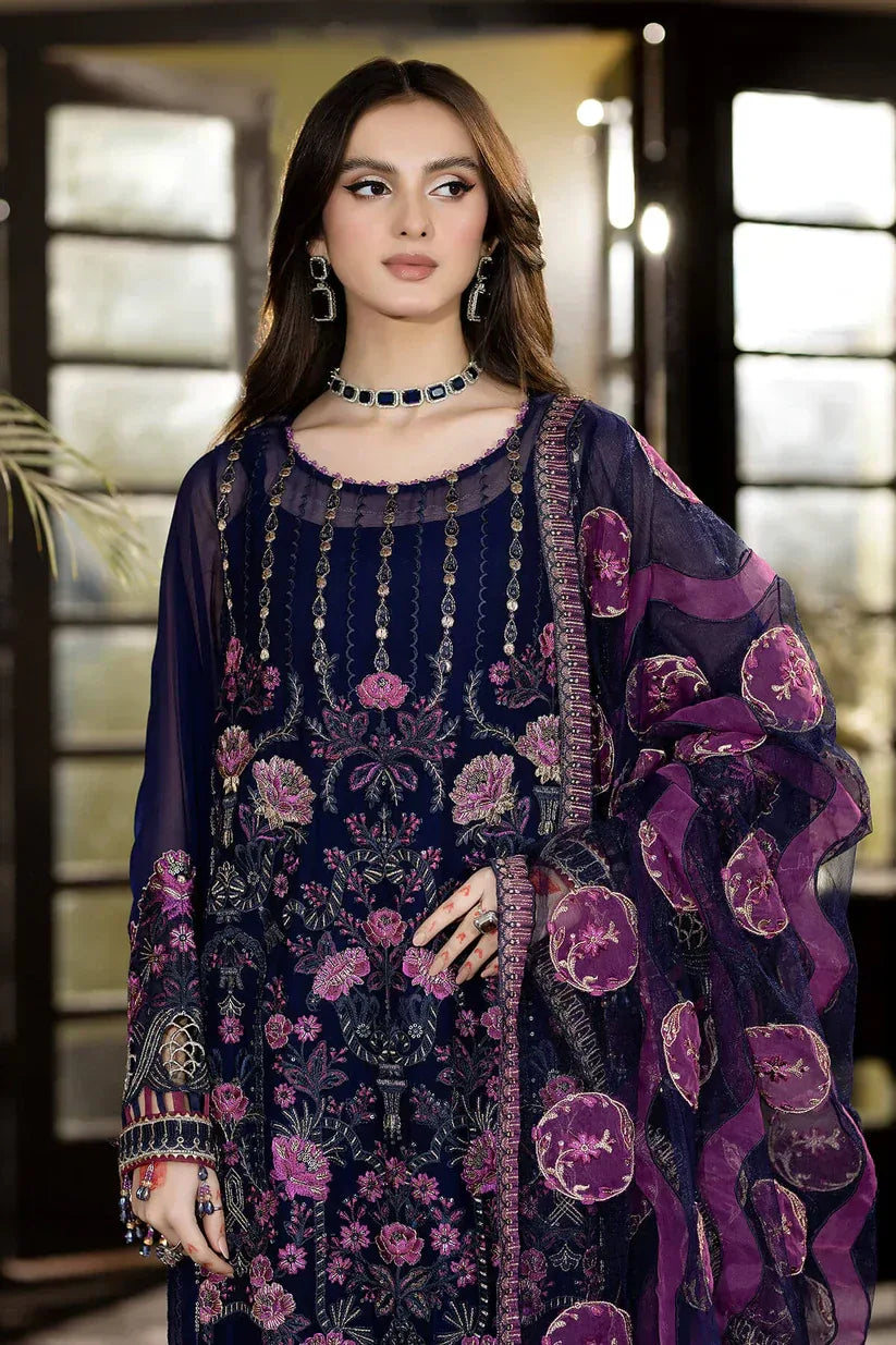 Imrozia Premium | Enliven Formals Collection | M-64 Juana - Aqsa Fabrics