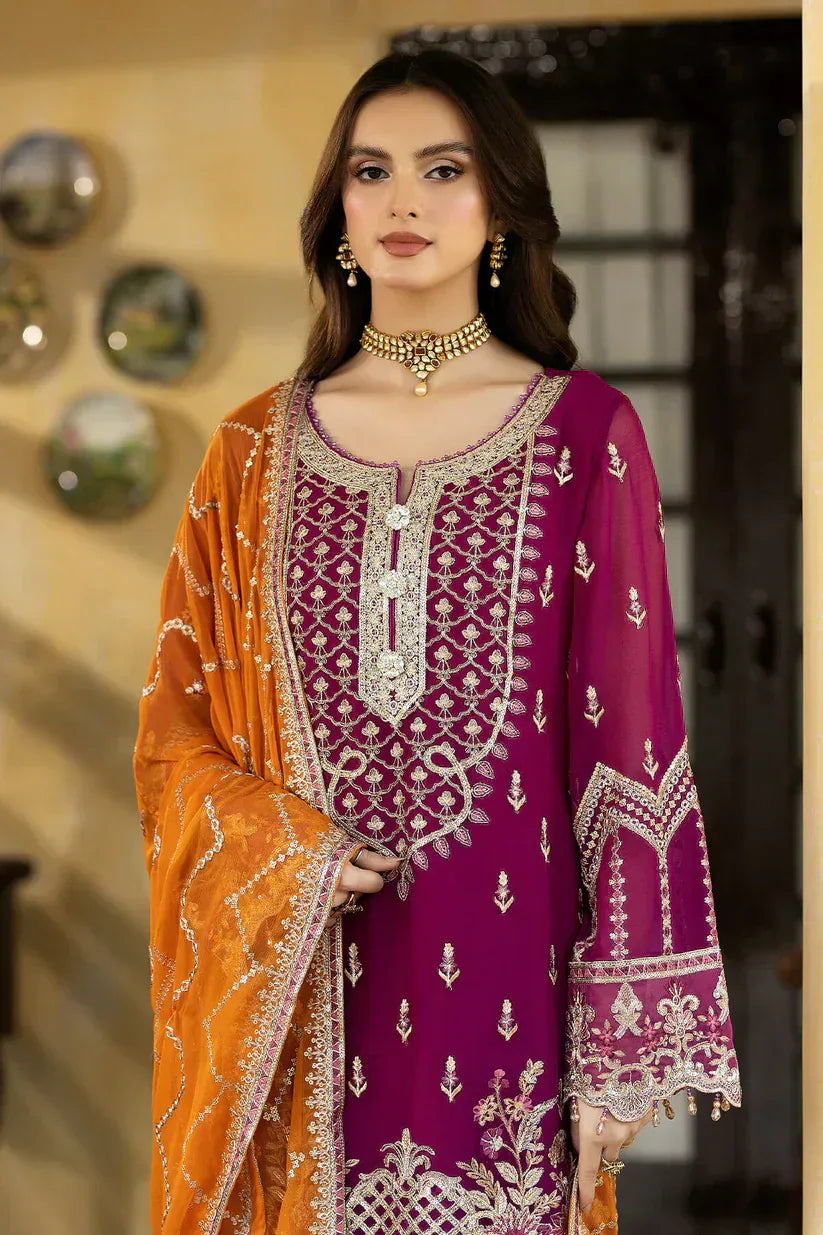 Imrozia Premium | Enliven Formals Collection | M-66 Gloria - Aqsa Fabrics