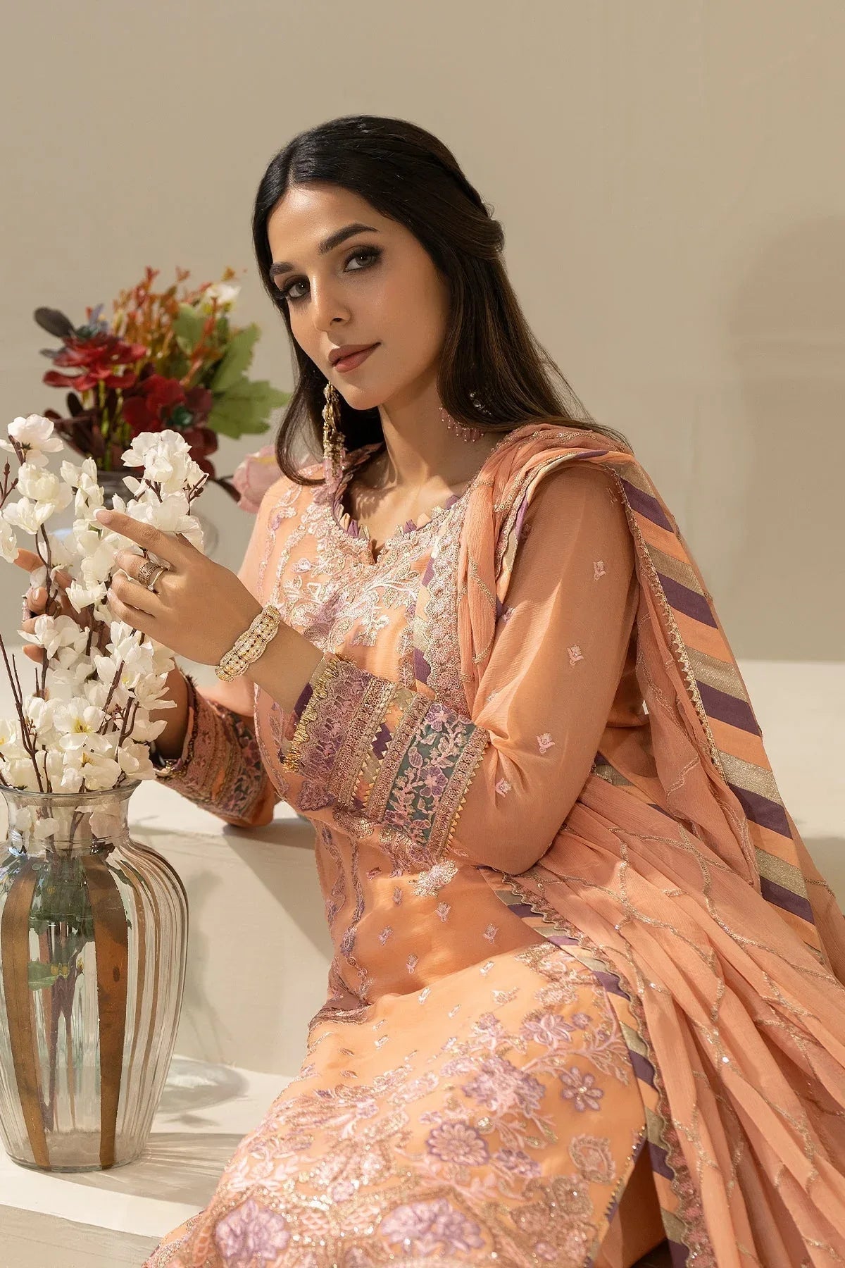 Imrozia Premium | Nisha Collection | M-83 ZIMAL - Aqsa Fabrics