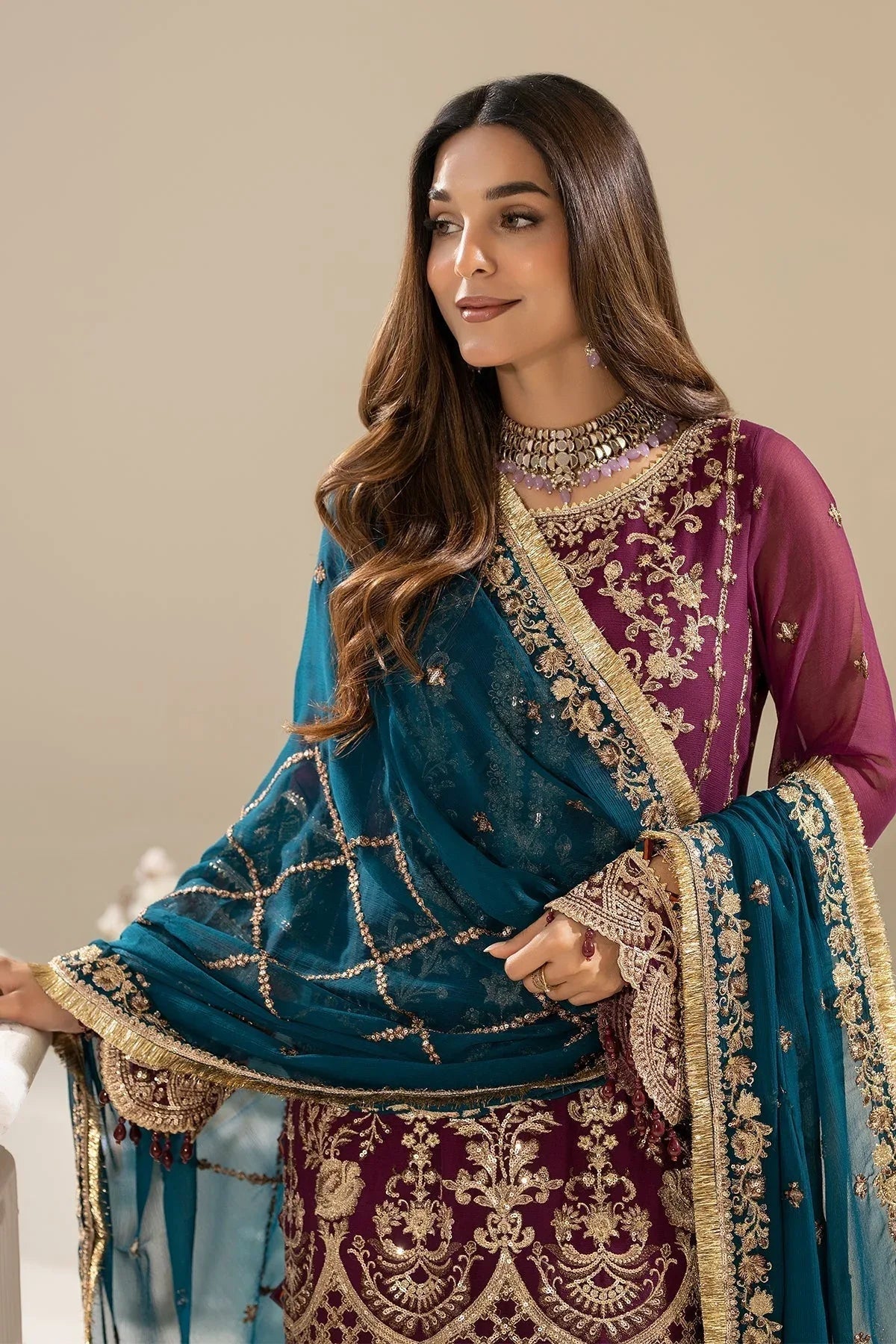Imrozia Premium | Nisha Collection | M-84 ZEHAK - Aqsa Fabrics
