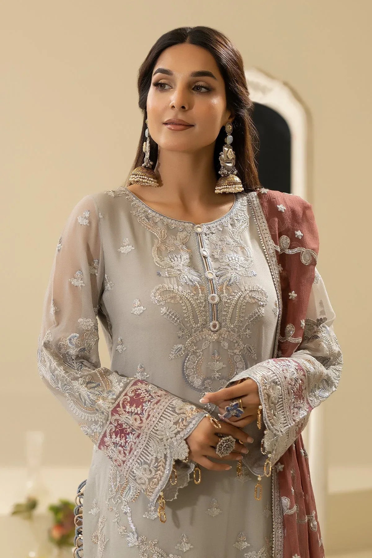 Imrozia Premium | Nisha Collection | M-85 MEHZA - Aqsa Fabrics