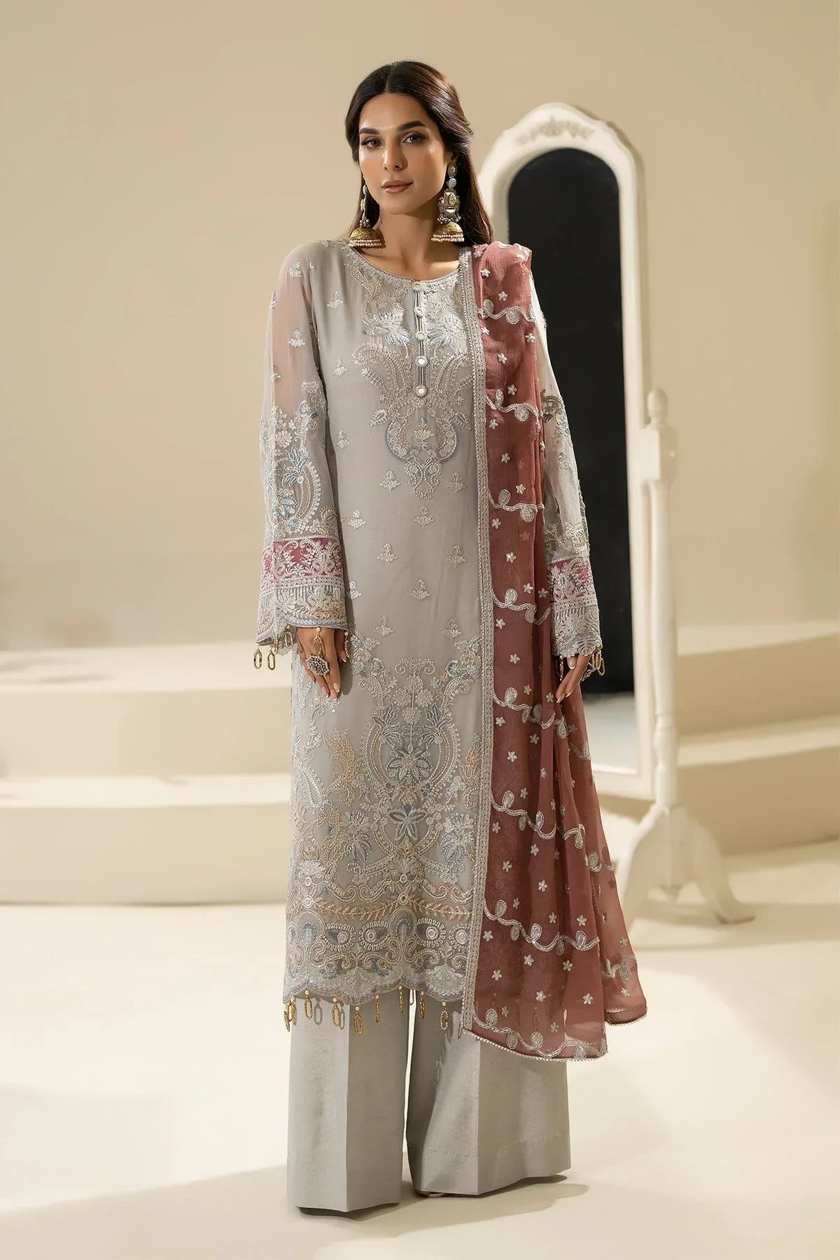 Imrozia Premium | Nisha Collection | M-85 MEHZA - Aqsa Fabrics
