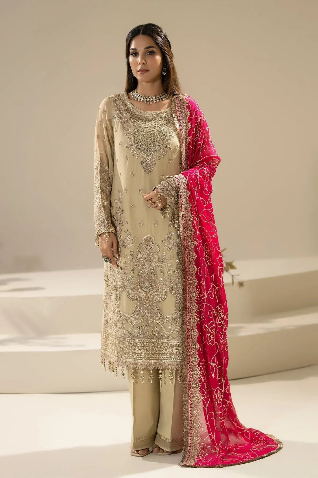 Imrozia Premium | Nisha Collection | M-88 RINZA - Aqsa Fabrics
