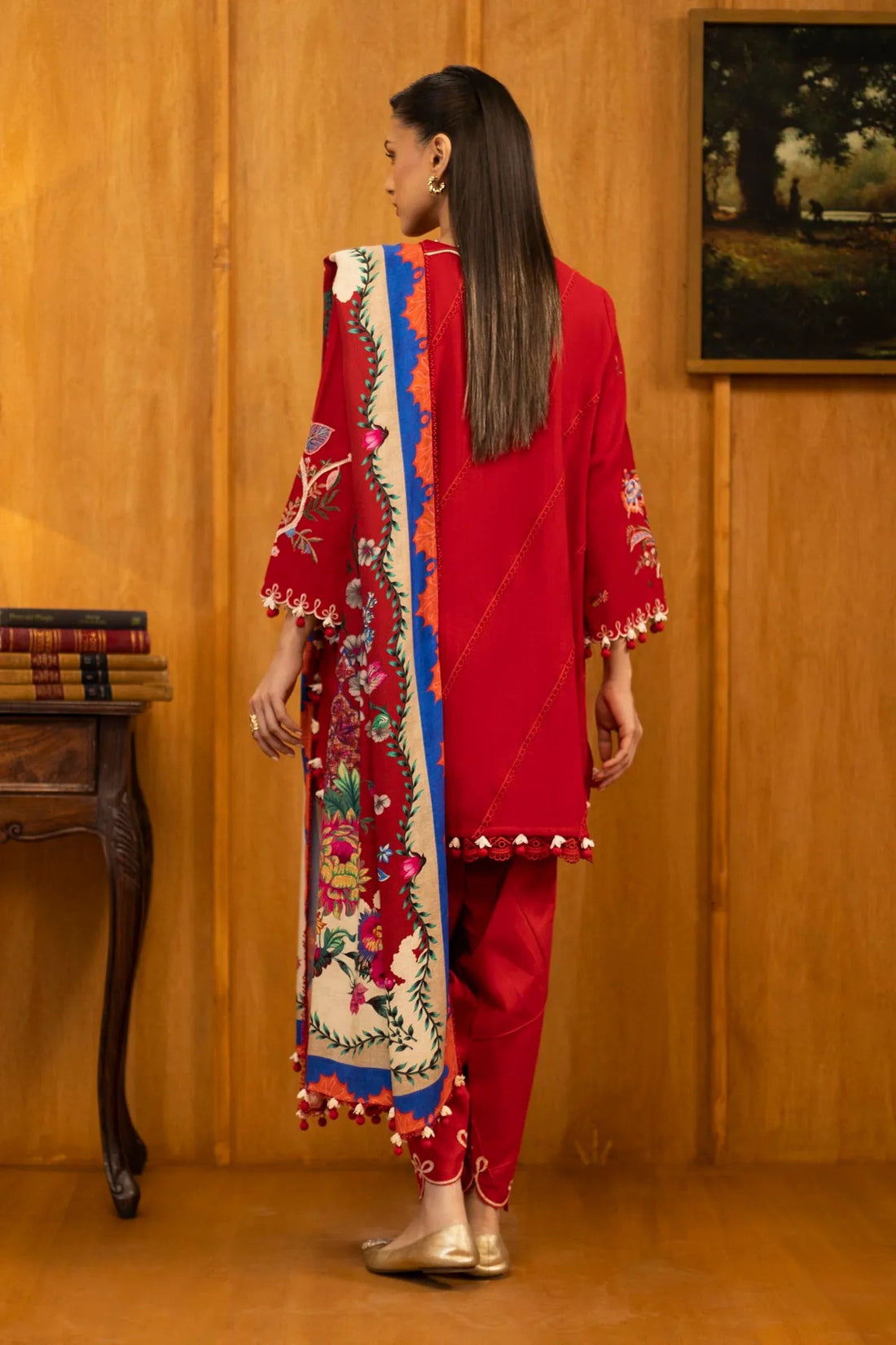 Sana Safinaz | Muzlin Winter 25 | M253-001B - Aqsa Fabrics