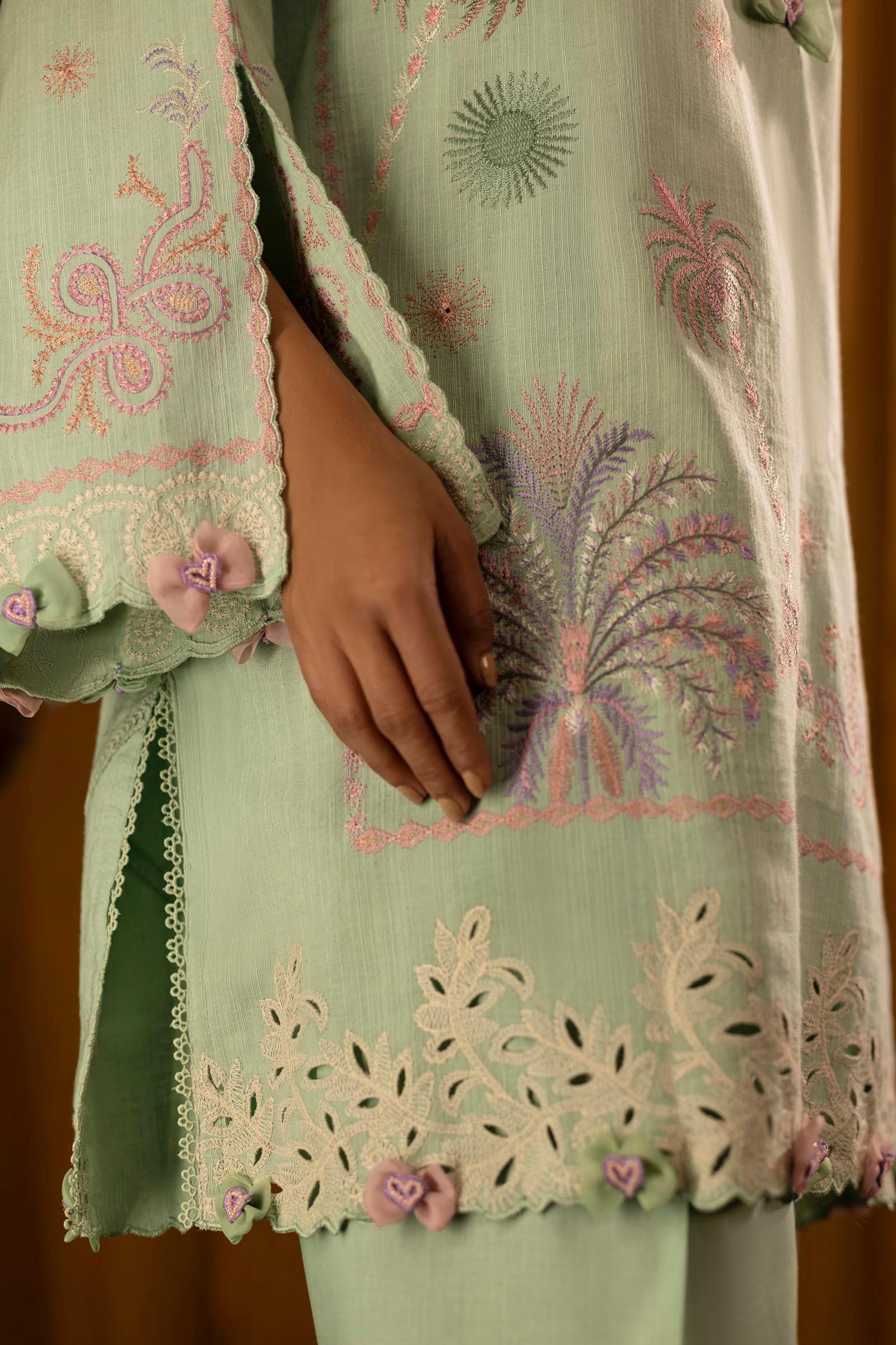 Sana Safinaz | Muzlin Winter 25 | M253-003A - Aqsa Fabrics