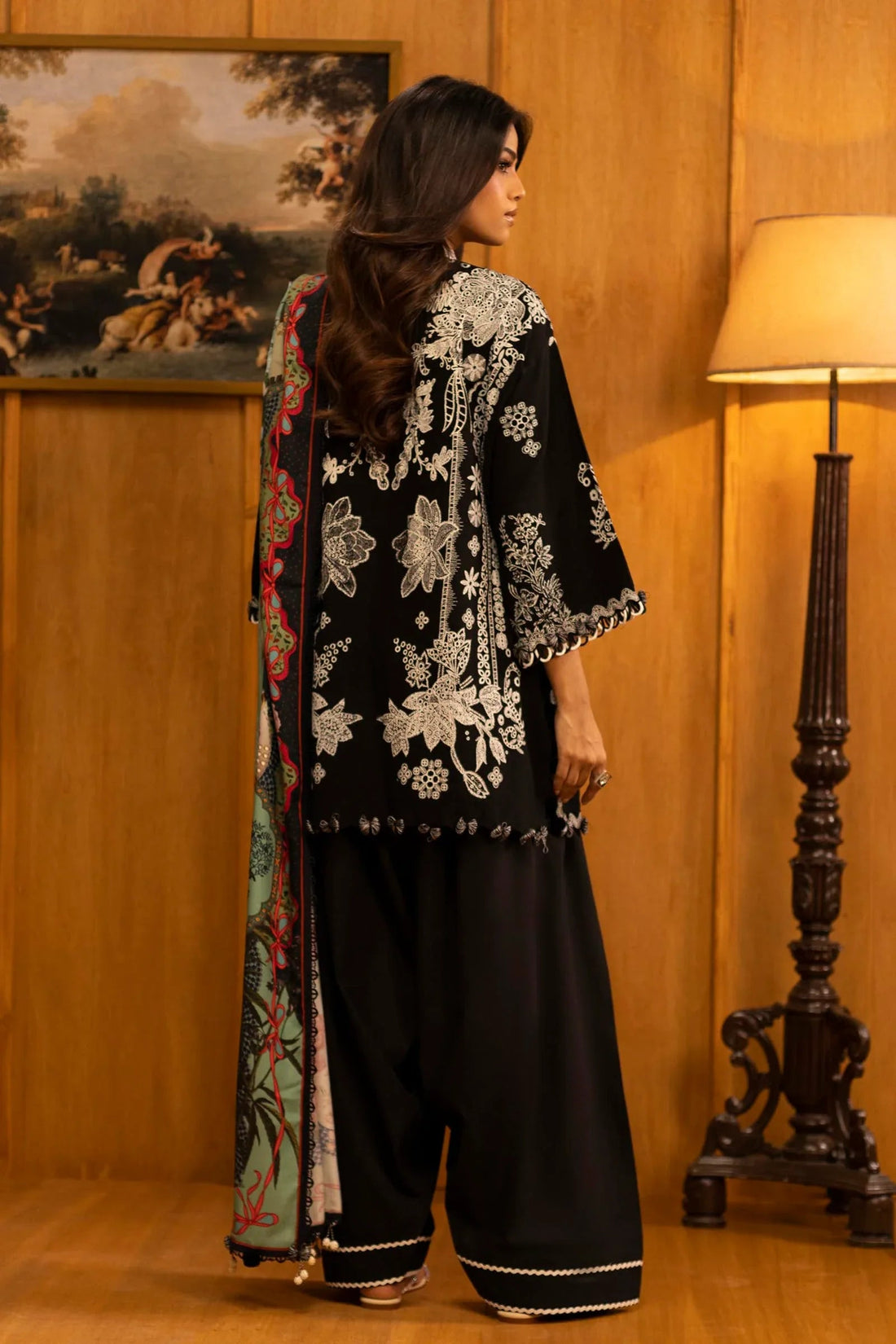 Sana Safinaz | Muzlin Winter 25 | M253-005A - Aqsa Fabrics
