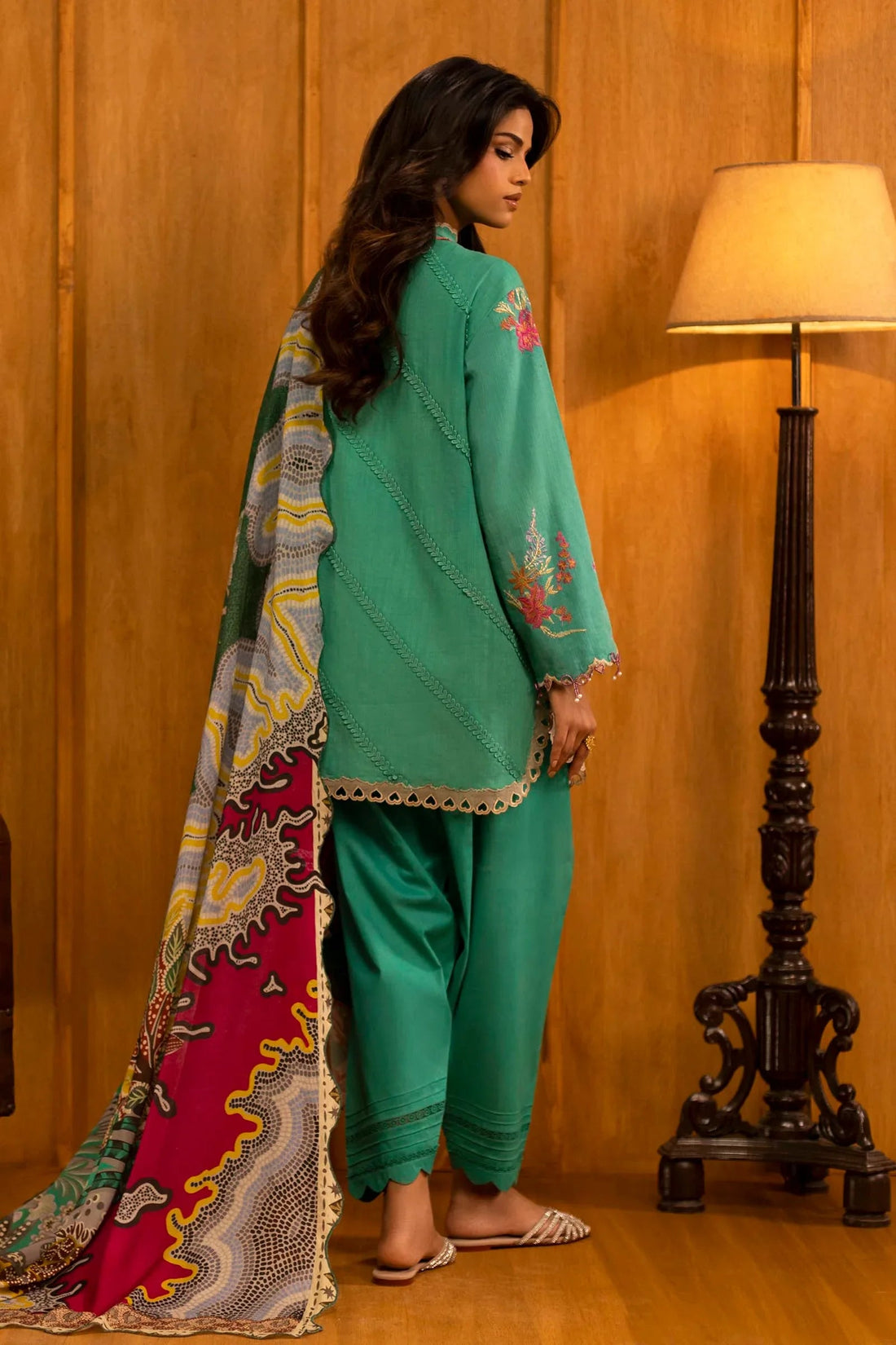 Sana Safinaz | Muzlin Winter 25 | M253-008A - Aqsa Fabrics