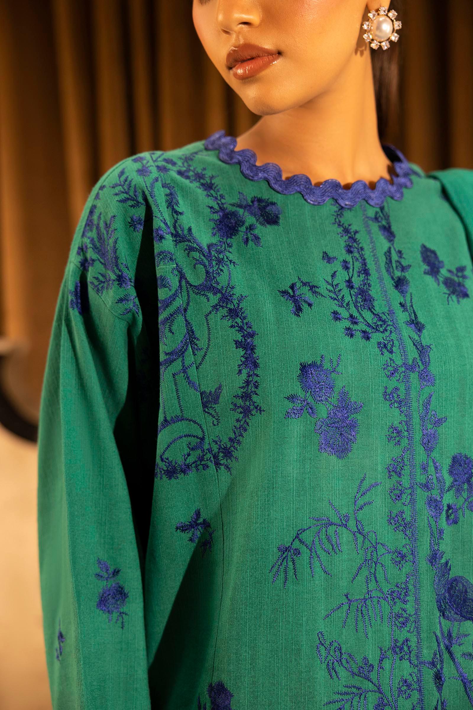Sana Safinaz | Muzlin Winter 25 | 010A - Aqsa Fabrics