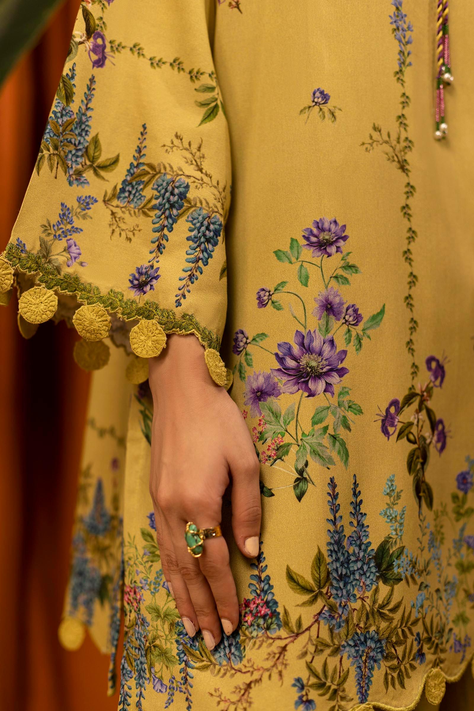 Sana Safinaz | Muzlin Winter 25 | 013A - Aqsa Fabrics