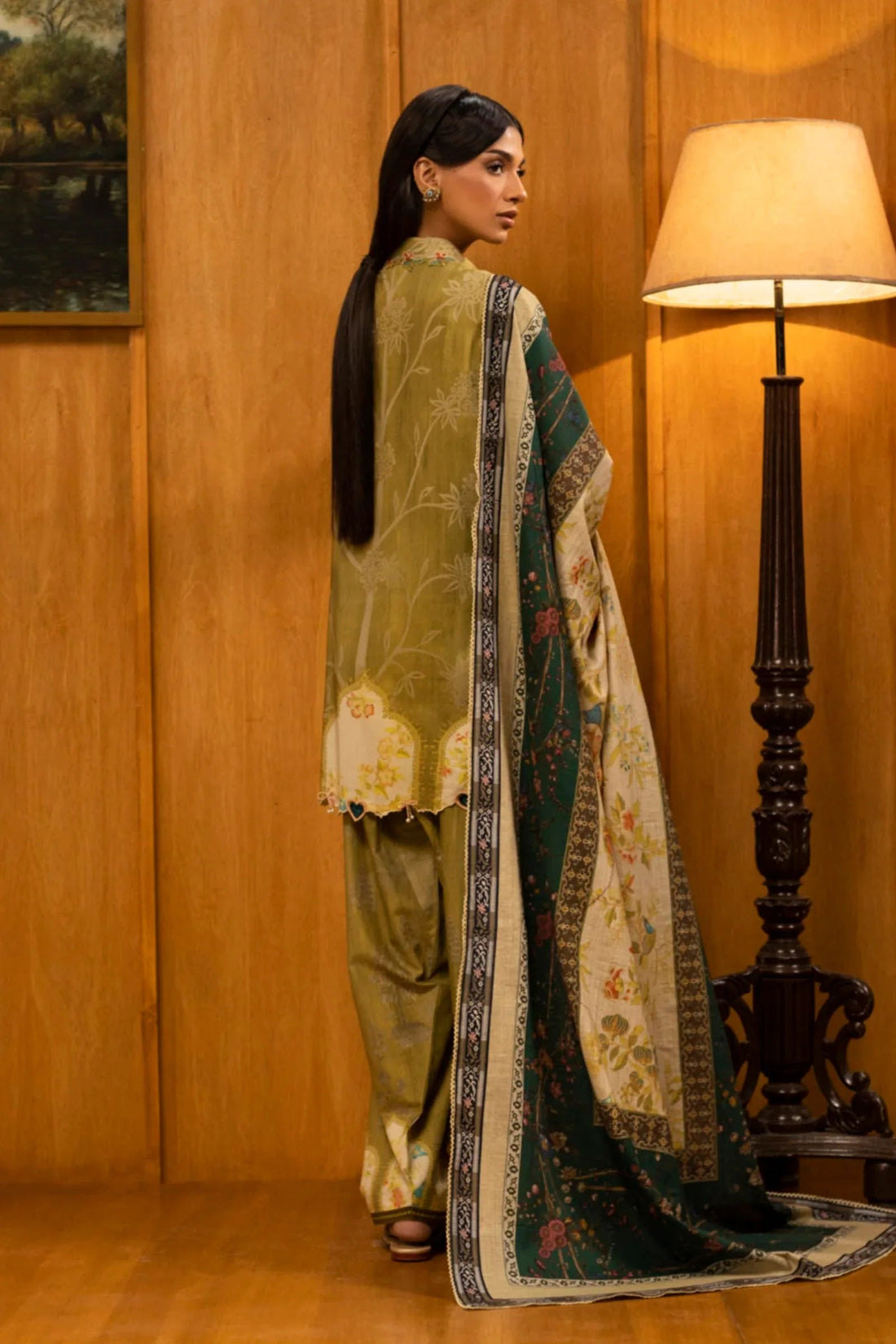 Sana Safinaz | Muzlin Winter 25 | 016A - Aqsa Fabrics
