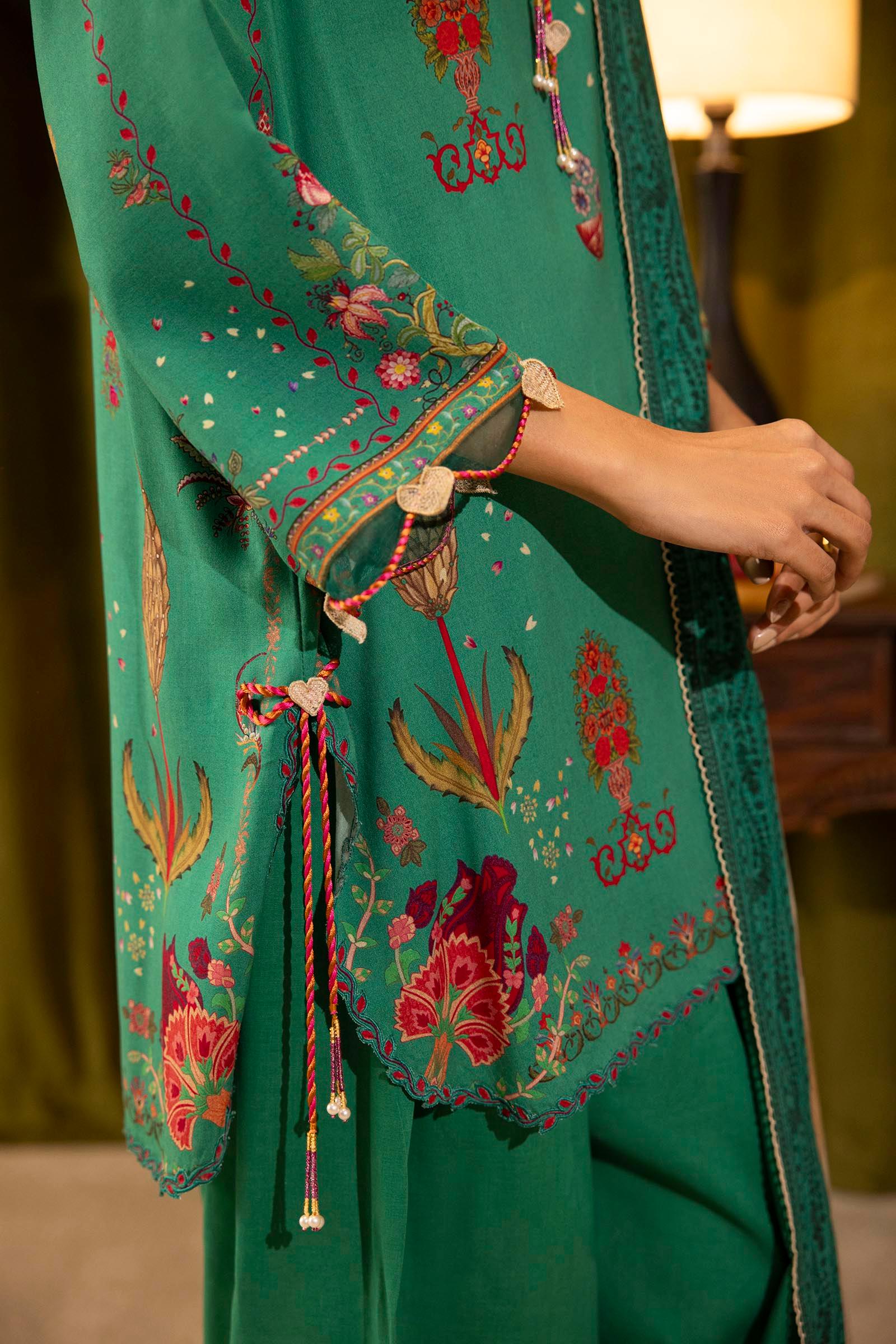 Sana Safinaz | Muzlin Winter 25 | 019B - Aqsa Fabrics