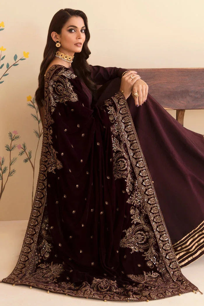 Jazmin | Velvet Edit 24 | VF-2041 - Aqsa Fabrics
