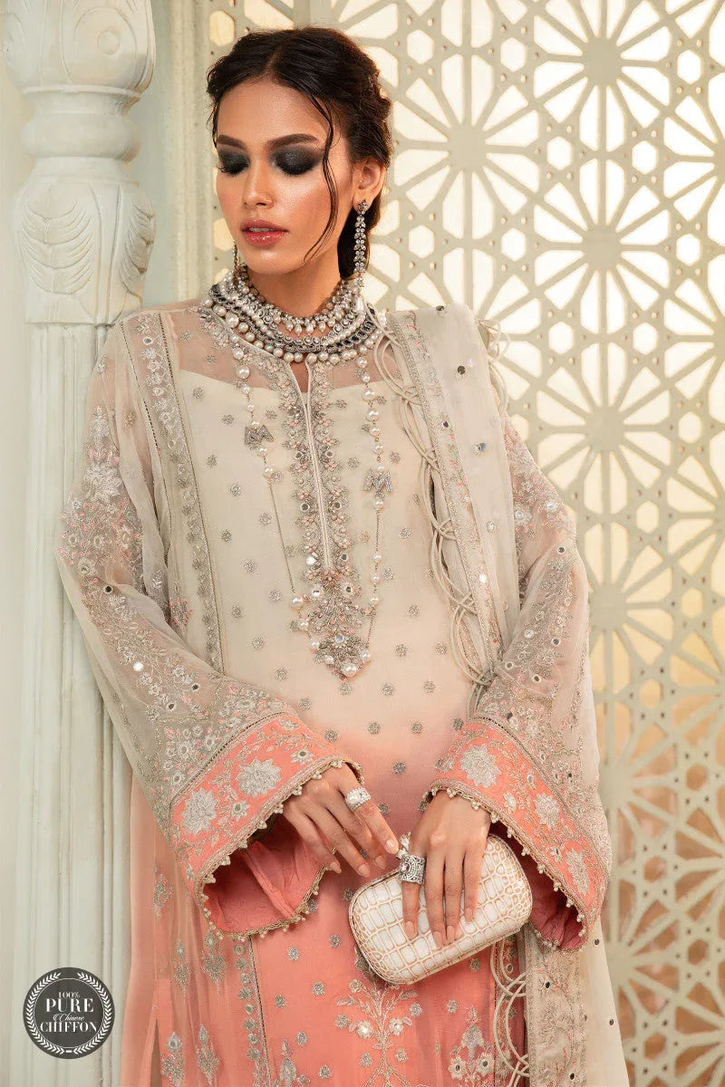 MARIA B CHIFFON EID COLLECTION 33A - Aqsa Fabrics