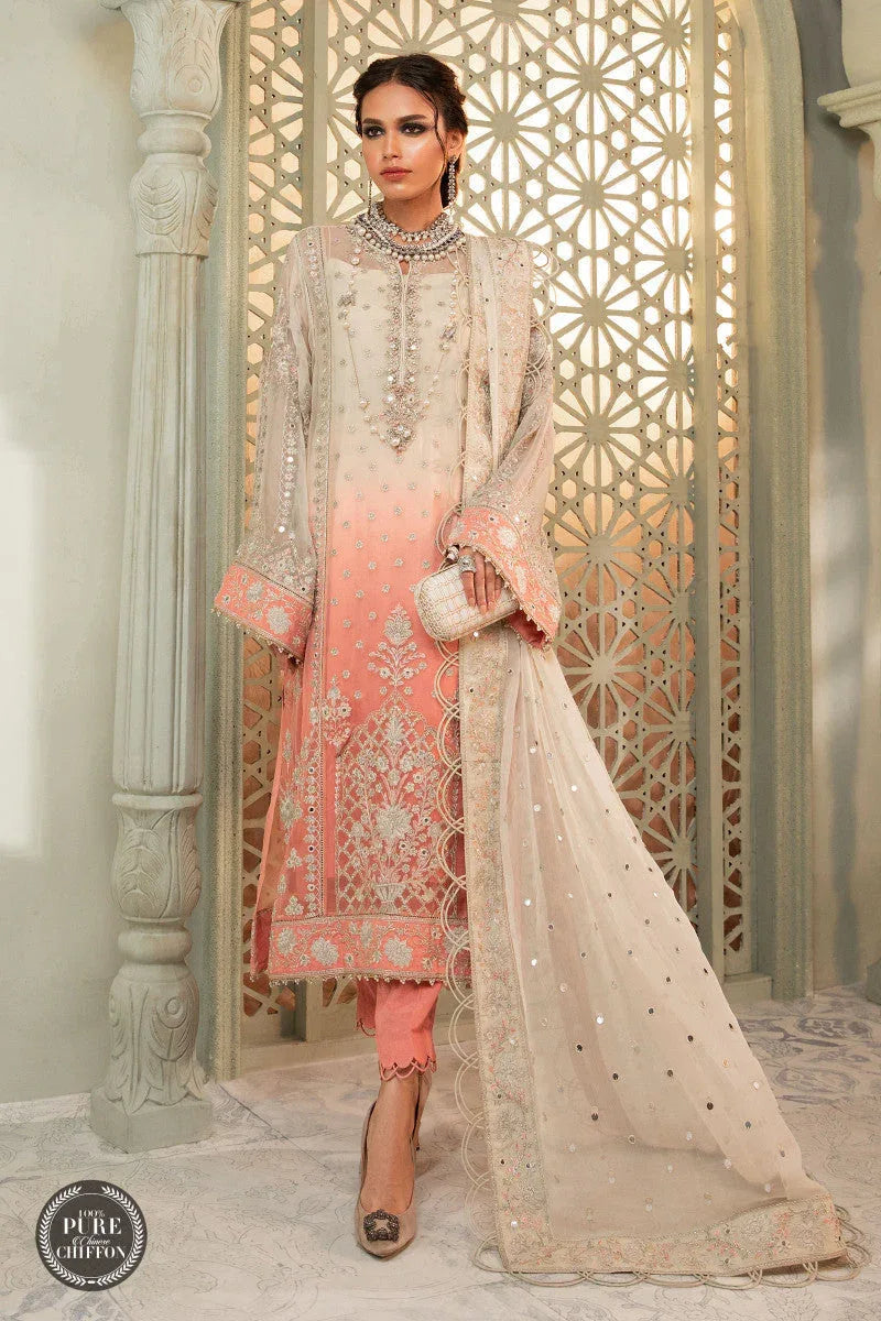 MARIA B CHIFFON EID COLLECTION 33A - Aqsa Fabrics